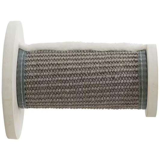 3-Pieces Wall Mount Climbing Steps, Cat Scratching Posts, Jumping Platform, Perches in Gray/White (Set 3)