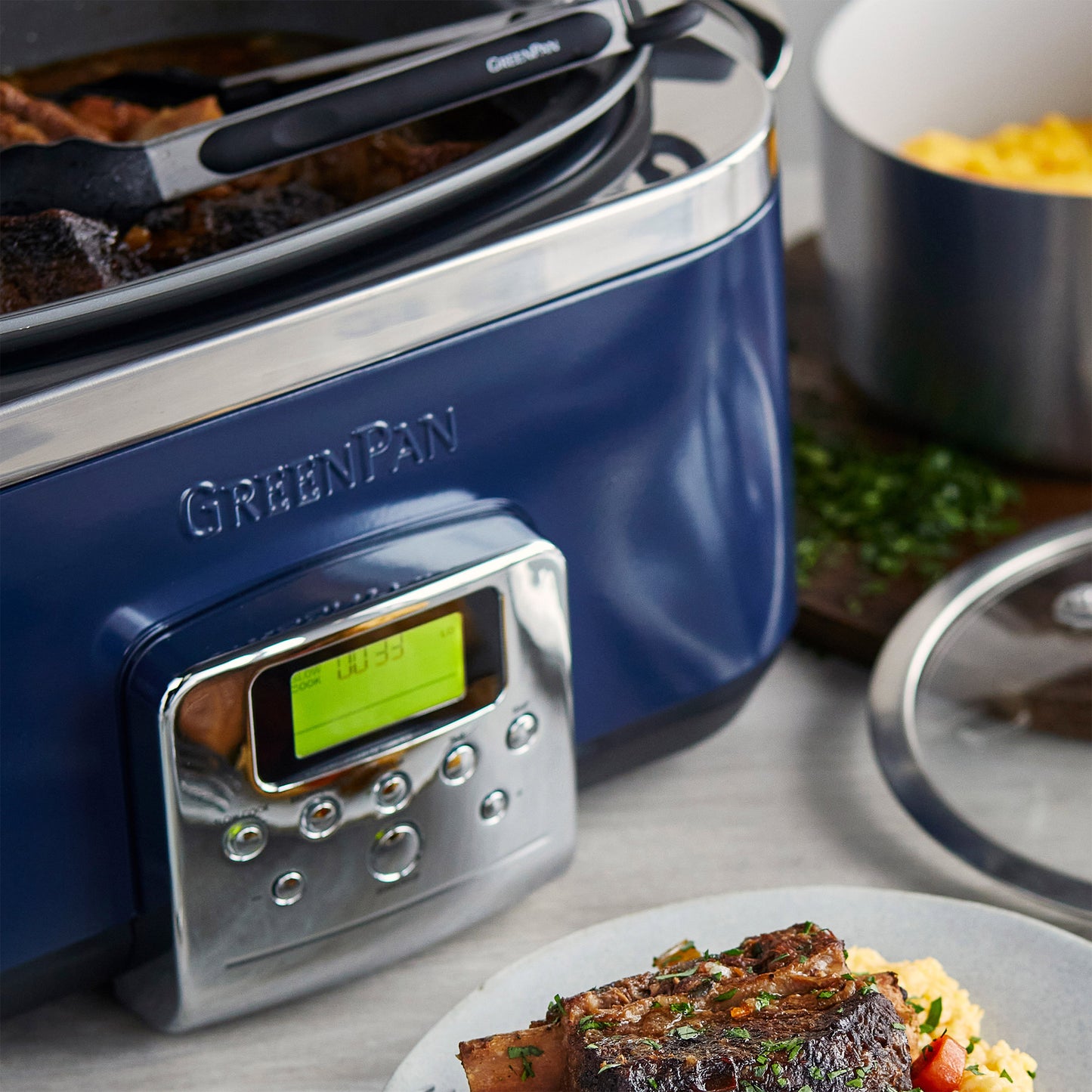 GreenPan Elite 8-in-1 Programmable 6-Quart Slow Cooker