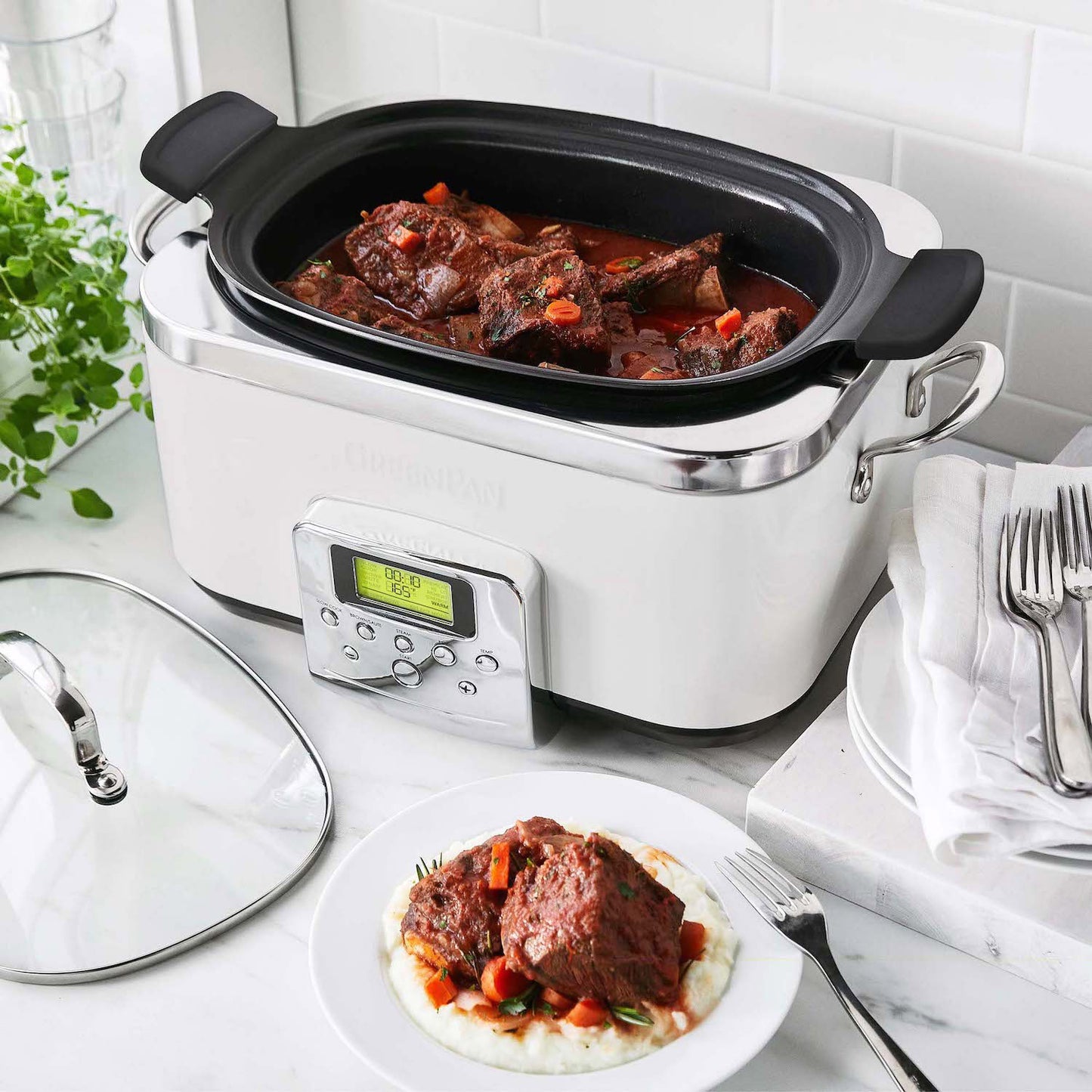 GreenPan Elite 8-in-1 Programmable 6-Quart Slow Cooker