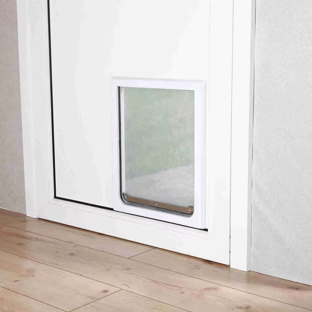 Two-Way Dog Door with Flap for Medium to Extra Large Dogs : 12 X 14.75 In.